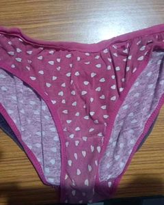 Purple Floral Panties