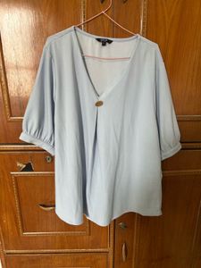 Stylish Light Blue Top