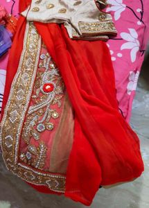 Gorgeous saree with blouse