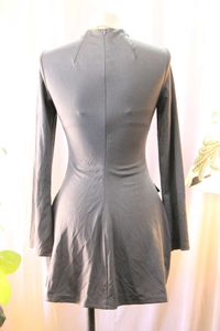 Grey Mini Dress