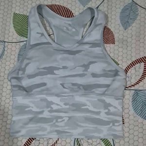 Camo Print Sports Bra