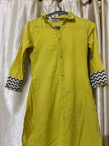 Yellow Kurta