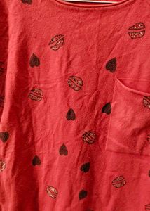 Cute Pink Long Sleeve Top