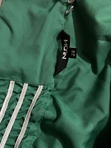 Green &amp; Black Harem Pants