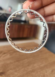 Silver Hoop Earrings