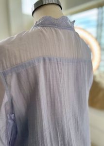 Elegant Lace Trim Top