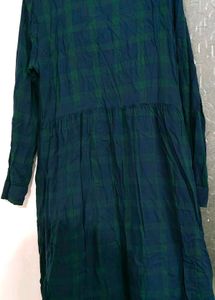 Plaid Shirt Dress