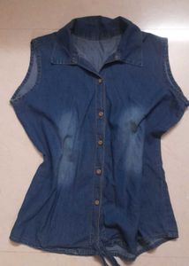 *COMBO* Denim Top &amp; Shorts Set 💙✨️