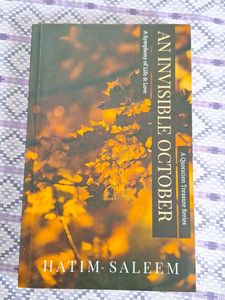 An Invisible October, By Hatim Saleem