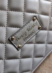 Original Darcy Mark&#39;s London Taupe Quilted Bag