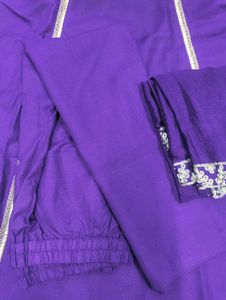 Elegant Purple Kurta