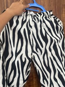 Zebra Print Pants
