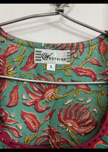Short Floral Kurti