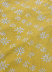 Yellow Floral Print Kurta