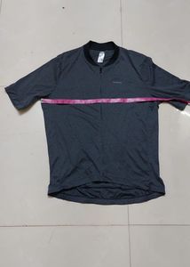 Triban Cycling Jersey - Gray