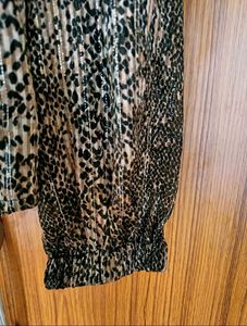 Animal Print Top New Unused