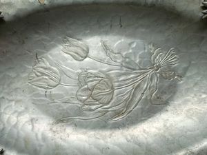 Vintage Rodney Kent Hand Wrought Creations Aluminu