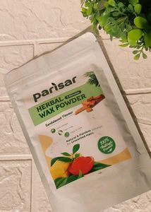 Parisar Herbal Wax Powder Sandalwood Flavour