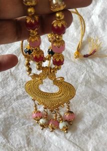 Multiple Color Beaded long Necklace