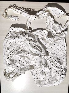 🌴 Beach-Ready Polka Dot Dress for Sale!