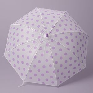 Lilac Polka Dot Umbrella New With Tag