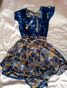 Flared Short Dress 👗👗