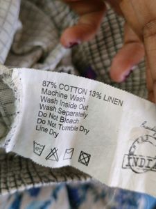 Off White Printed Pants (Women&#39;s)