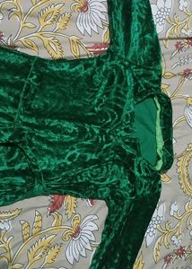 Bottle green Velvet