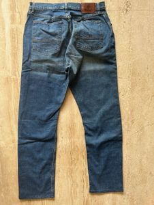 Men's Blue Denim Jeans wrangler size 36-38