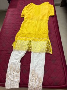 Yellow Kurta Set