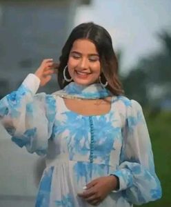 Gown With Dupatta