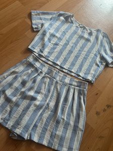 Cute Striped Co Ord Set