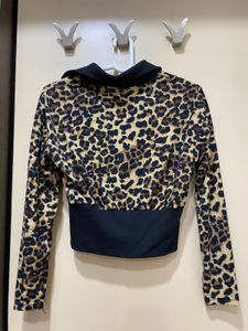 Cheetah Print Crop Top