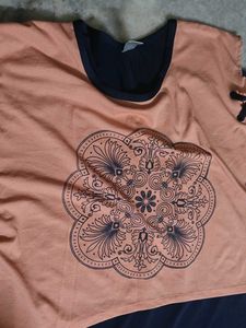 beautiful orange tunic