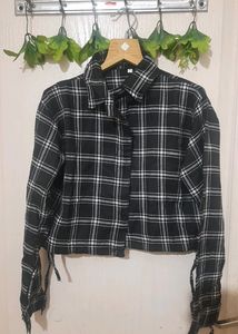 Checkered Crop Top