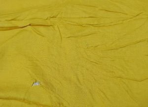Embroidered Yellow Kurti