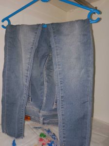Light Wash Denim Jeans