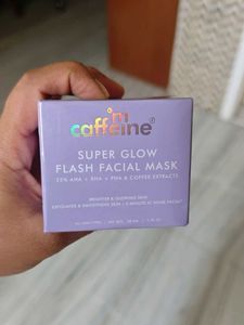 Super Glow Facial Mask