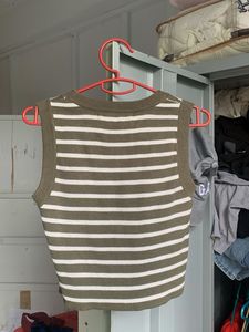 Lucky Brand Striped Knit Tank