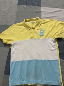 Boys Yellow Polo Shirt