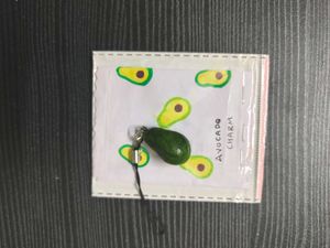 Avocado Phone Charm 🥑💚💛🤎