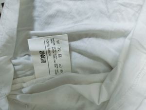 Expresso White Top With Frills