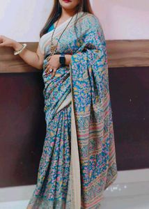 Elegant Floral Saree