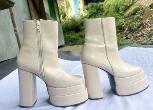 Platform Ankle Boots