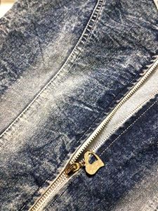 Denim Zip-Up Vest