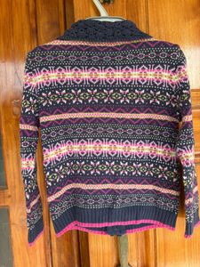 Chico's Knit Zip Cardigan