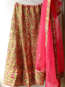 Embroidered Lehenga Choli Set