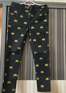 Batman Print Jeans