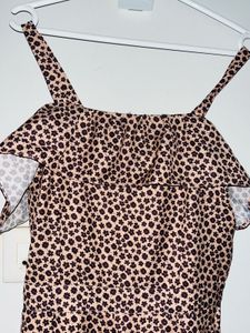 Floral Print sleeveless jumpsuit