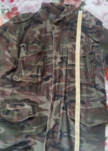 Army Print Jacket